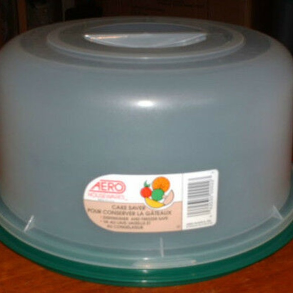 Vintage Rare Cake food serving party container storage